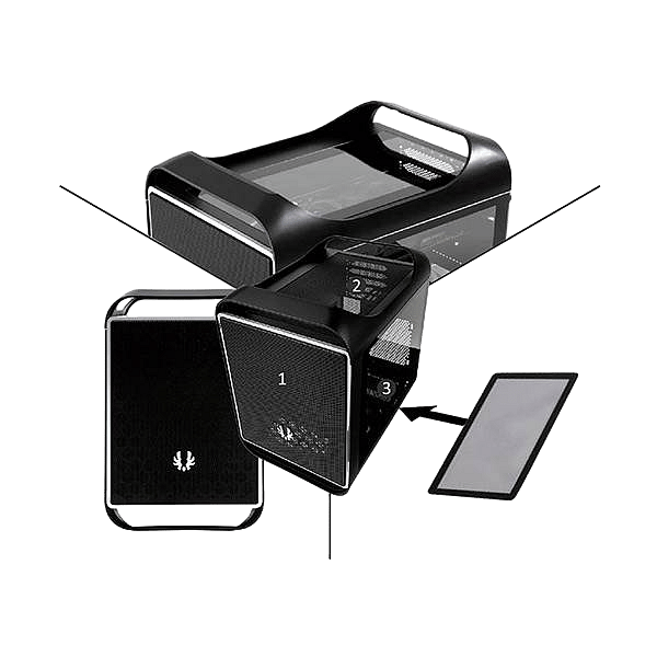 Bitfenix Prodigy M 2022 Black MATX  Caja