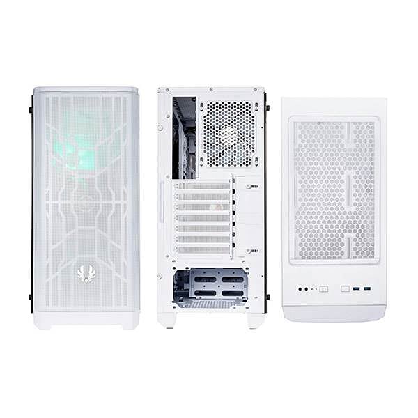 Bitfenix Nova Mesh ARGB TG White ATX  Cajas