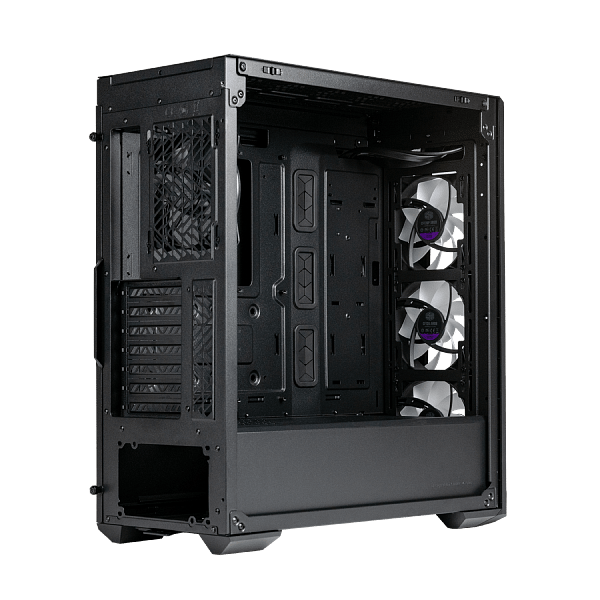 Cooler Master MasterBox 520 Mesh ARGB  Caja Mid Cristal Templado Tower USB 32 Negra