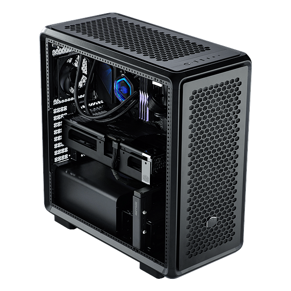 Cooler Master MasterFrame 600  Caja ATX Modular Negro