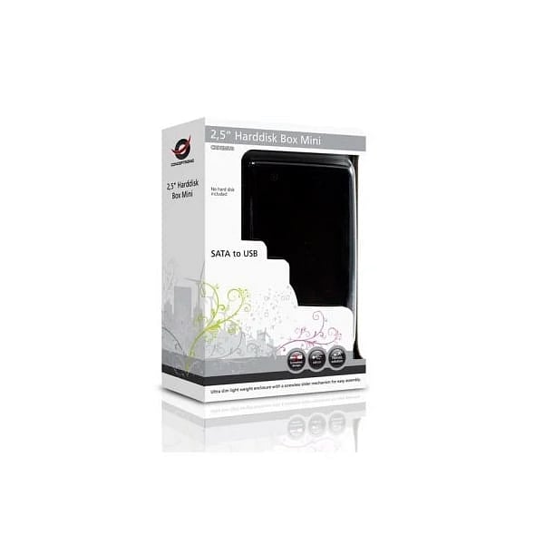 Conceptronic Caja Externa HD SATA 25 USB20  Carcasas