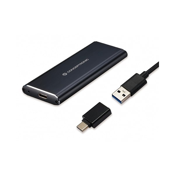 Conceptronic SSD M2 PCIe NVMe USBC 31  Caja Externa