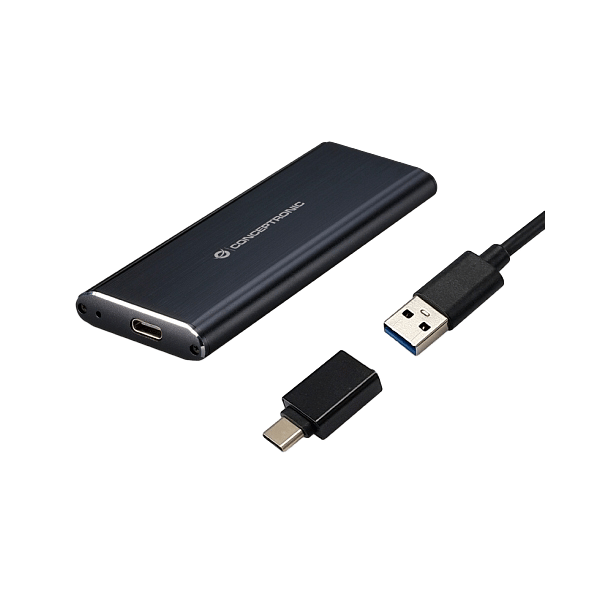 Conceptronic SSD M2 PCIe NVMe USBC 31  Caja Externa