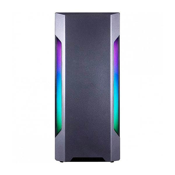 Coolbox Deep Gaming DGCA195 Cristal Templado RGB USB 30 Gris  Caja