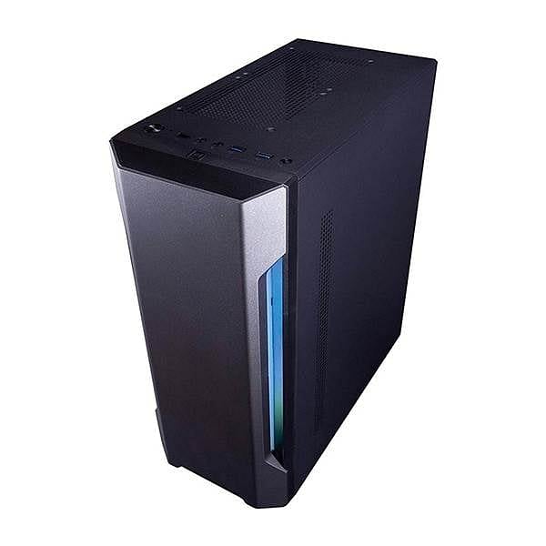 Coolbox Deep Gaming DGCA195 Cristal Templado RGB USB 30 Gris  Caja