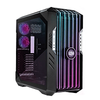 Cooler Master HAF 700 EVO ARGB Cristal Templado Pantalla LCD  Caja EATX