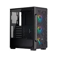 Corsair iCUE 220T Chasis RGB Airflow Black Cristal Templado USB 3.0