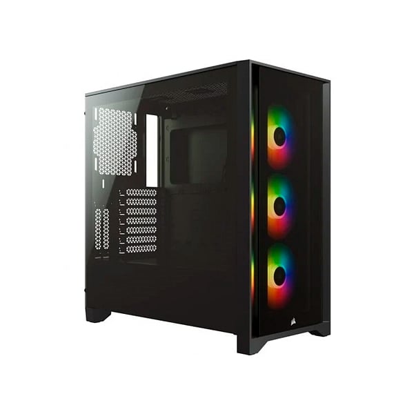 Corsair 4000X iCUE ARGB Black  Caja