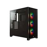 Corsair 4000X iCUE ARGB Black  Caja