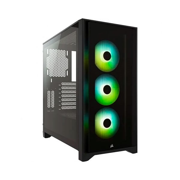 Corsair 4000X iCUE ARGB Black  Caja