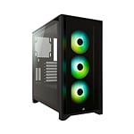 Corsair 4000X iCUE ARGB Black  Caja