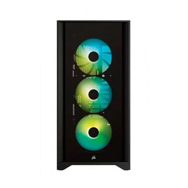 Corsair 4000X iCUE ARGB Black  Caja
