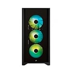 Corsair 4000X iCUE ARGB Black  Caja