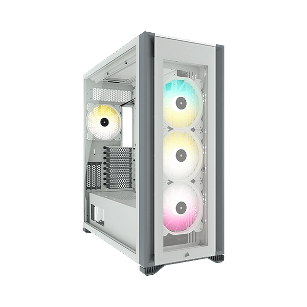 Corsair iCUE 7000X RGB Full Tower White  Caja