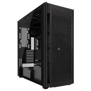 Corsair iCUE 9000D RGB Airflow  Caja EATX Negra Cristal Templado