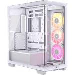 Corsair iCUE 3500X ARGB | Caja E-ATX Blanca Cristal templado