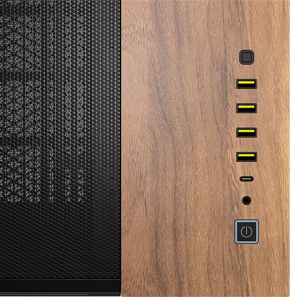 Caja Corsair 6500X NegroBambú EATX