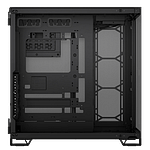 Corsair 6500x Doble  Caja EATX Cristal templado Negra Aluminio Obsidian