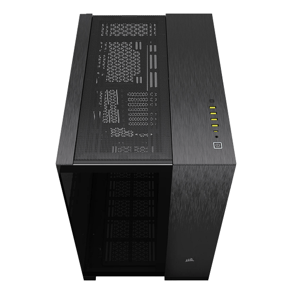 Corsair 6500x Doble  Caja EATX Cristal templado Negra Aluminio Obsidian