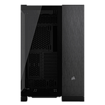 Corsair 6500x Doble  Caja EATX Cristal templado Negra Aluminio Obsidian
