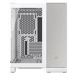 Corsair 2500x Doble  Caja MATX Cristal templado Blanco  Gris Satinado