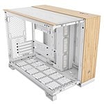 Corsair 2500x Doble | Caja M-ATX Cristal templado Blanco / Bambú
