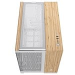 Corsair 2500x Doble  Caja MATX Cristal templado Blanco  Bambú