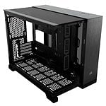 Corsair 2500x Doble | Caja M-ATX Cristal templado Negro / Aluminio Obsidian