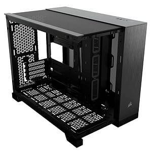 Corsair 2500x Doble  Caja MATX Cristal templado Negro  Aluminio Obsidian