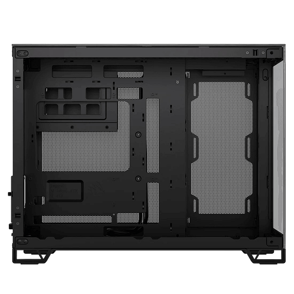 Corsair 2500x Doble  Caja MATX Cristal templado Negro  Aluminio Obsidian
