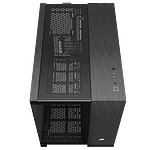 Corsair 2500x Doble  Caja MATX Cristal templado Negro  Aluminio Obsidian