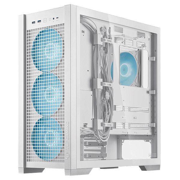 Corsair iCUE 5000T LX RGB  Caja EATX Cristal templado Blanca