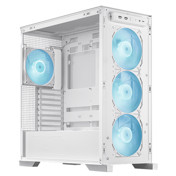 Corsair iCUE 5000T LX RGB  Caja EATX Cristal templado Blanca