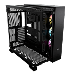 Corsair iCUE Link 6500x RGB Doble  Caja EATX Cristal templado Negra