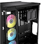 Corsair iCUE Link 6500x RGB Doble  Caja EATX Cristal templado Negra