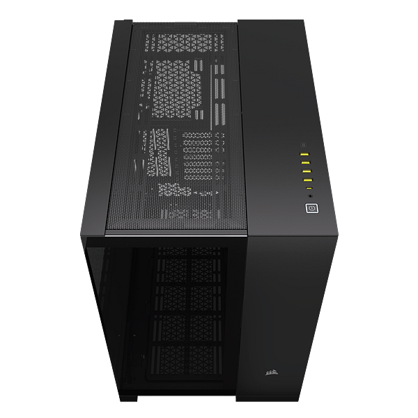 Corsair iCUE Link 6500x RGB Doble  Caja EATX Cristal templado Negra