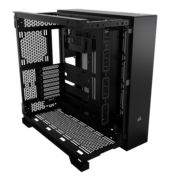 Corsair iCUE Link 6500x RGB Doble  Caja EATX Cristal templado Negra