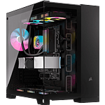 Corsair iCUE Link 6500x RGB Doble  Caja EATX Cristal templado Negra