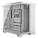 Corsair iCUE Link 6500x RGB Doble  Caja EATX Cristal templado Blanca