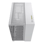 Corsair iCUE Link 6500x RGB Doble  Caja EATX Cristal templado Blanca