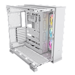 Corsair iCUE Link 6500x RGB Doble  Caja EATX Cristal templado Blanca