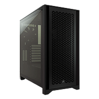 Corsair 4000D Airflow Cristal Templado USB 31 Black  Caja ATX