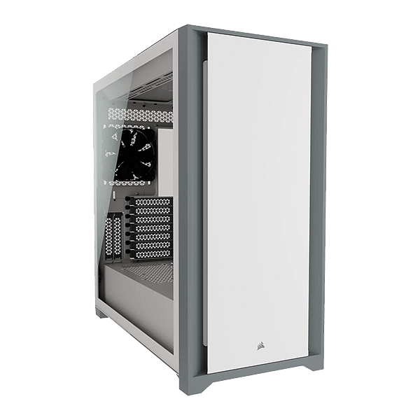CAJA  ATX SEMITORRE CORSAIR 5000D CRISTAL TEMPLADO BLANCO