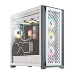 Corsair 5000D Airflow Tempered Glass White ATX  Caja