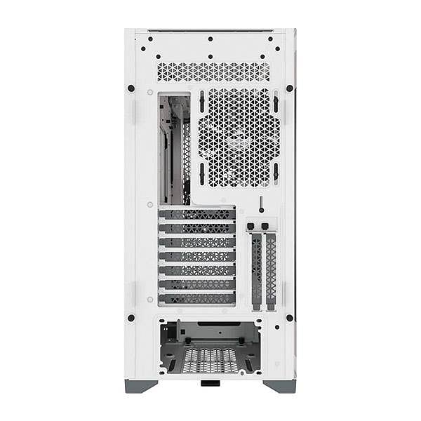 Corsair 5000D Airflow Tempered Glass White ATX  Caja