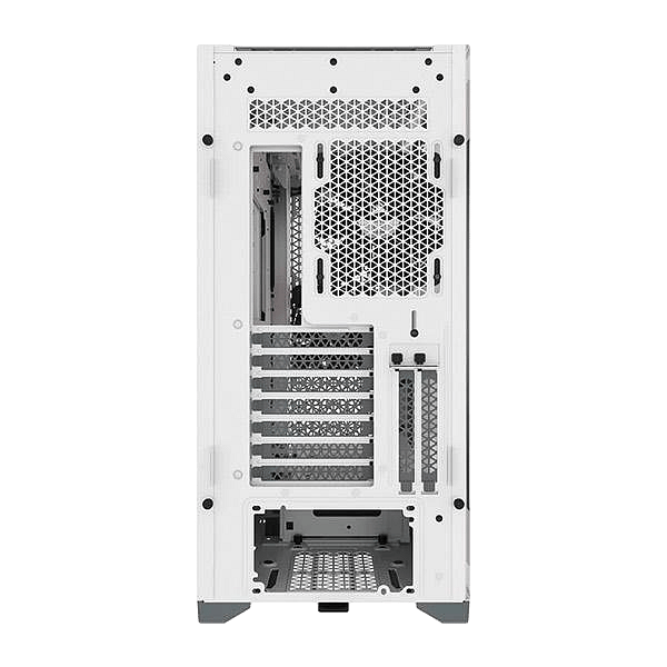 Corsair 5000D Airflow Tempered Glass White ATX  Caja