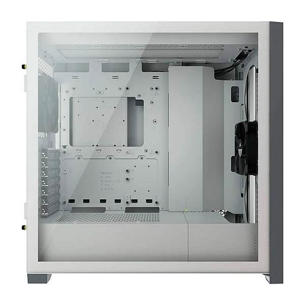 Corsair 5000D Airflow Tempered Glass White ATX  Caja