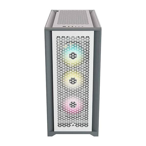 Corsair 5000D Airflow Tempered Glass White ATX  Caja