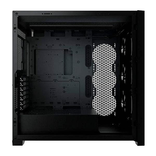 Corsair iCUE 5000X RGB Tempered Glass Black ATX  Caja