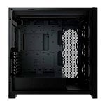 Corsair iCUE 5000X RGB Tempered Glass Black ATX  Caja